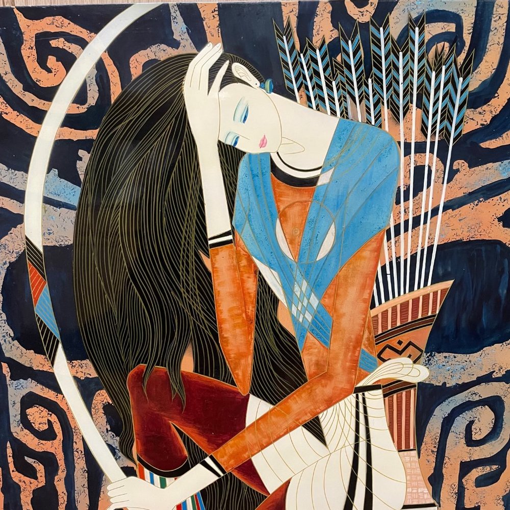 Vintage Ting Shao Kuang's "Eyes of Prey"